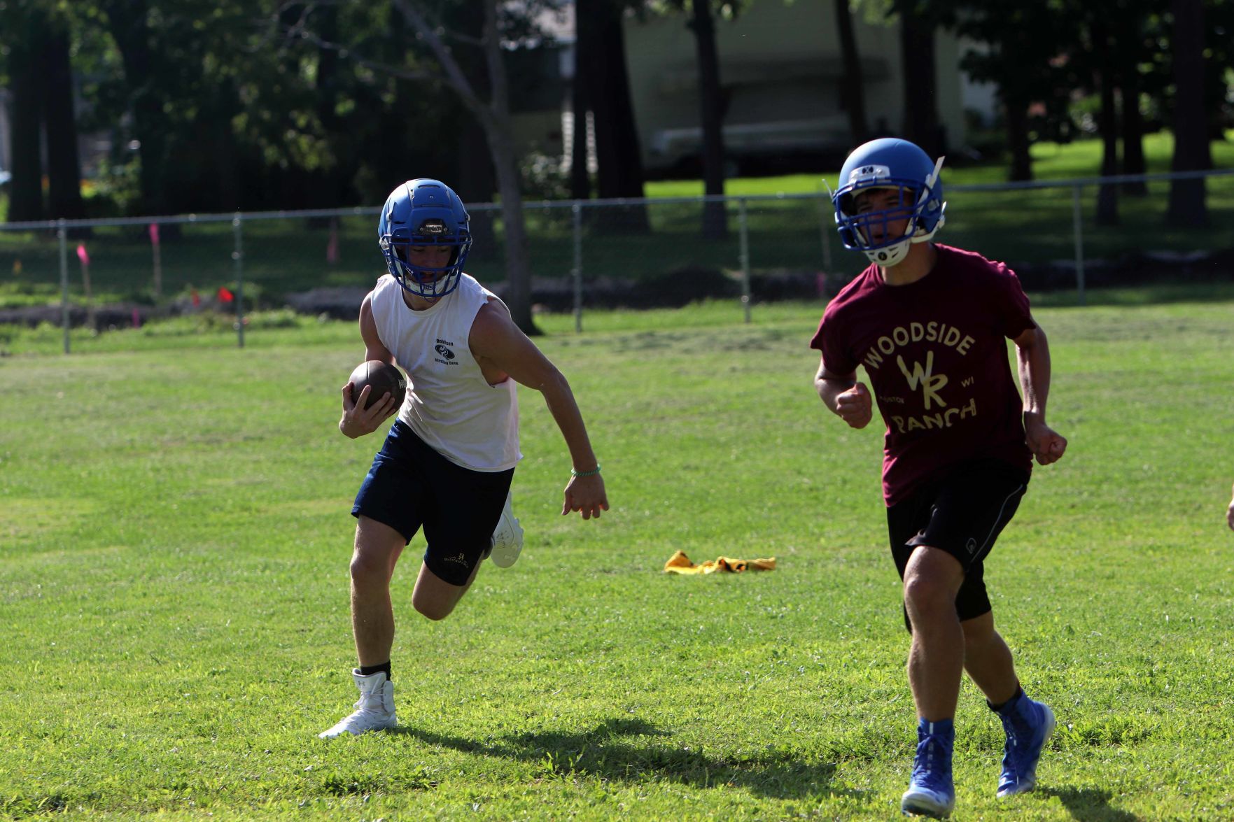 New Lisbon Football Practice